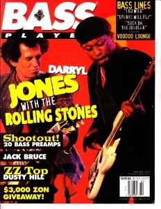 Bass Player Magazine Darryl Jones Jack Bruce January/February 1995 Vol 
