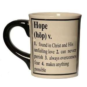   HOPE Inspirational Definition Ceramic Coffee Mug
