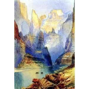  Zion Valley by Thomas Moran: Home & Kitchen