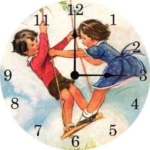  Swinging Vintage Wall Clock: Baby