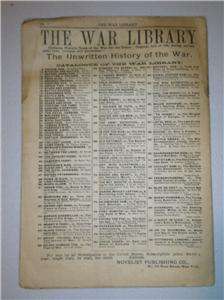  LIBRARY stories of Adventure in the War for the Union May 24, 1848 #89