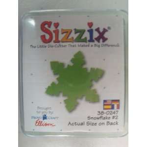    Sizzix Snowflake #2 Die Cutter in the Package 