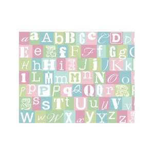   Alphabets Now I Know My ABC s teal Pink KP1362EM2