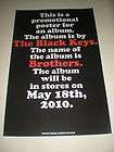 the black keys brothers promo wild poster 