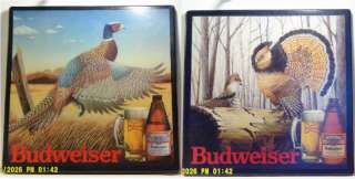 Budweiser Pheasant & Grouse Beer Light Inserts Bud  