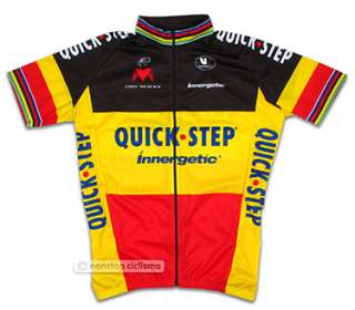 QUICKSTEP 2010 BELGIAN / EX WORLD CHAMP JERSEY  3XL/7  