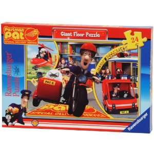   : Ravensburger Postman Pat 24 Piece Giant Floor Puzzle: Toys & Games