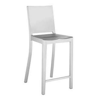   Philippe Starck Emeco HUDSON STOOL Brushed Alum Design Within Reach NR