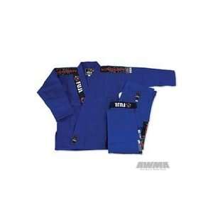  Fuji BJJ Kassen Premium Uniform   Blue