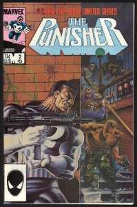 THE PUNISHER (Vol. 1 Miniseries 1986) #1, 2, 3, 4, 5 FULL RUN Limited 