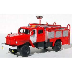  Del Prado 1/64 2004 URAL 2,0 40 4X4 Fire Truck   RUSSIA: Toys & Games