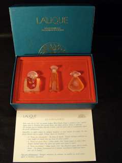   PC. PERFUME SET, NIB, (1993 95) HONEYSUCKLE, FOUR MUSES & JASMINE