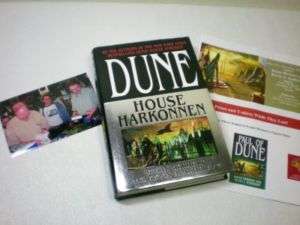   HOUSE HARKONNE (DOUBLE SIGNED) BRIAN HERBERT & KEVIN ANDERSON 1ST/1ST