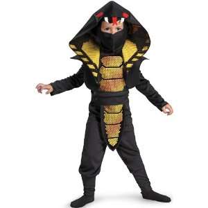   Ninja Toddler / Child Costume / Black/Yellow   Size 3T/4T Everything