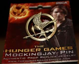 The Hunger Games Official Mockingjay Pin Extra Necklace Katniss 