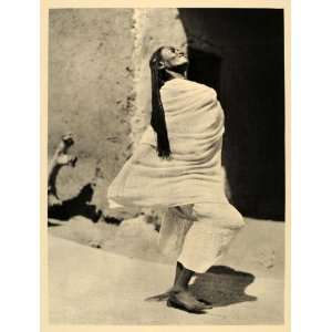  1930 African Sudanese Dancer Dance Woman Girl Sudan 