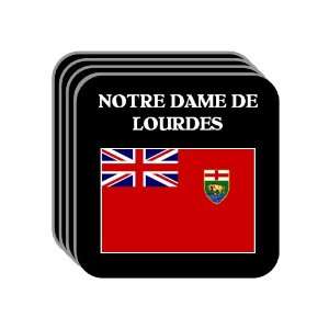  Manitoba   NOTRE DAME DE LOURDES Set of 4 Mini Mousepad 