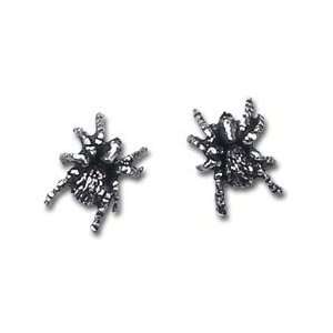  Black Widow Stud Earrings (pair): Jewelry