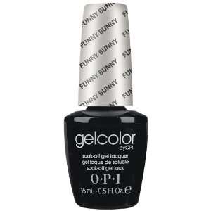 Opi Gelcolor Collection Nail Gel Lacquer, Funny Bunny, 0.5 Fluid Ounce