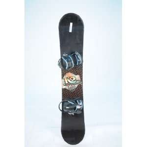  Used K2 Illusion Snowboard with New Medium Bindings 152cm 