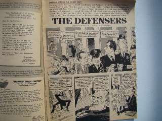 MAD Magazine #77 The Defenders E G Marshall Horoscope Astrology JFK 