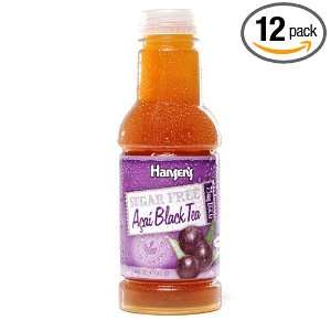 Hansen Beverage Acai Black Tea Sugar Free, 16 Ounce Bottles (Pack of 