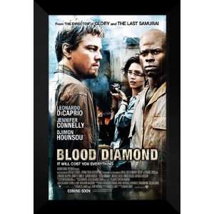  Blood Diamond 27x40 FRAMED Movie Poster   Style I 2006 