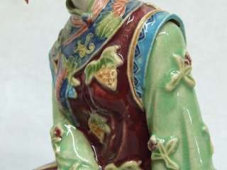 Fine Chinese porcelain Doll/Girl Pick flowers Figurine  