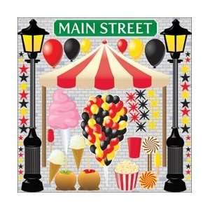  Reminisce Real Magic Sticker 12X12 Sheet Main Street; 3 