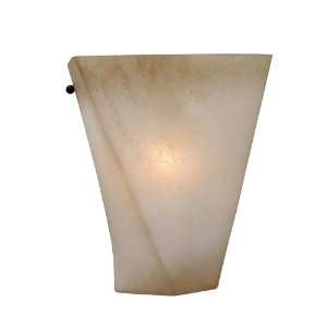    Inch H by 5 Inch E Origins One Light Wall Sconce, Roan Timber Finish