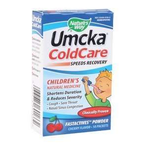  NATURES WAY, UMCKA FAST ACT COLD, MINT, 10 CT Health 