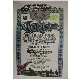 Blues Traveler Sheryl Crow Horde Handbill Poster