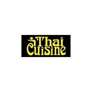  Thai Cuisine Simulated Neon Sign 12 x 27: Home Improvement