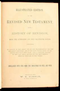 REVISED NEW TESTAMENT AND HISTORY OF REVISION 1881 ILL  