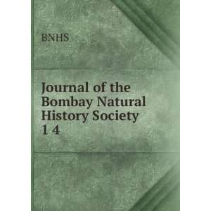   Journal of the Bombay Natural History Society 4 1 BNHS Books