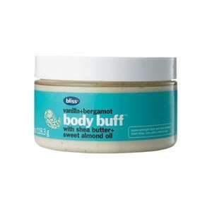    bliss vanilla+bergamot boddy buff travel size (4 oz) Beauty