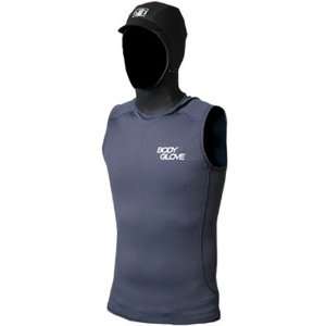 Body Glove Mens 0.5mm Insotherm Hooded Sleeveless Shirt:  