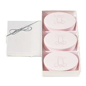   Set of 3 Satsuma in Sensual Pink Soap Bars   O Vine