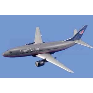  Boeing 737 300,  United Airlines Aircraft Model Mahogany 