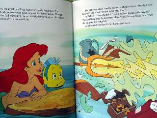 Rare DISNEY MISTAKE      A Big Golden Book     The Little Mermaid