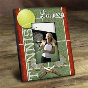   : Personalized Kids Tennis Picture Frame Photo Frame: Everything Else