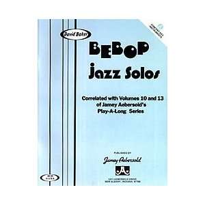  Bebop Jazz Solos   C Edition: Musical Instruments