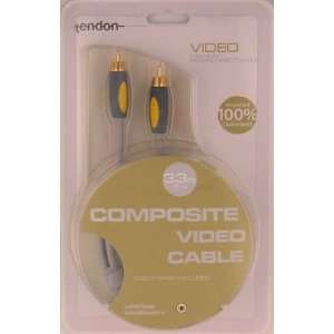  Composite Video Cable (3.3ft, 1m) (Highest Quality) 100% 