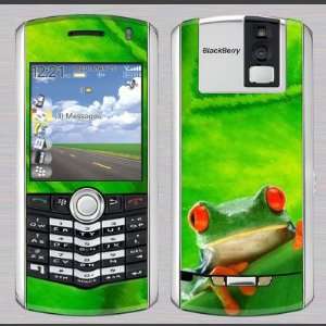    Blackberry 8100 Pearl red eye frog Skin 31003 