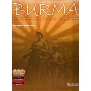  MMP Burma, the Campaign in Northern Burma 1944 Board Game 