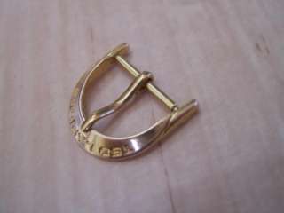 VINTAGE TED LAPIDUS 16MM GOLD PLATED BUCKLE   RARE  