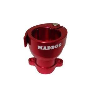  Maddog Designz   Spyder Clamping Feedneck   Holes   Red 