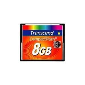   By Transcend 8GB Compact Flash Card (133x)   8 GB: Office Products