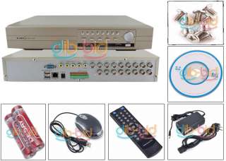 Security H.264 CCTV HDD Network Digital Video Recorder DVR System 16 