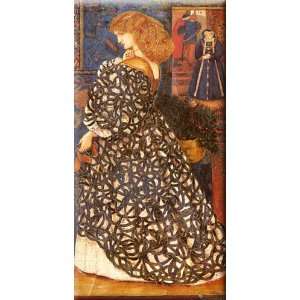  Sidonia von Bork 8x16 Streched Canvas Art by Burne Jones 